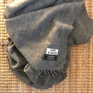 Grey Wool Scarf | Acne Studios